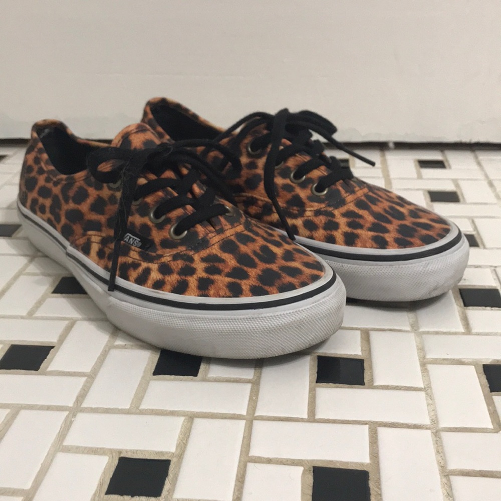 Leopard Print Vans